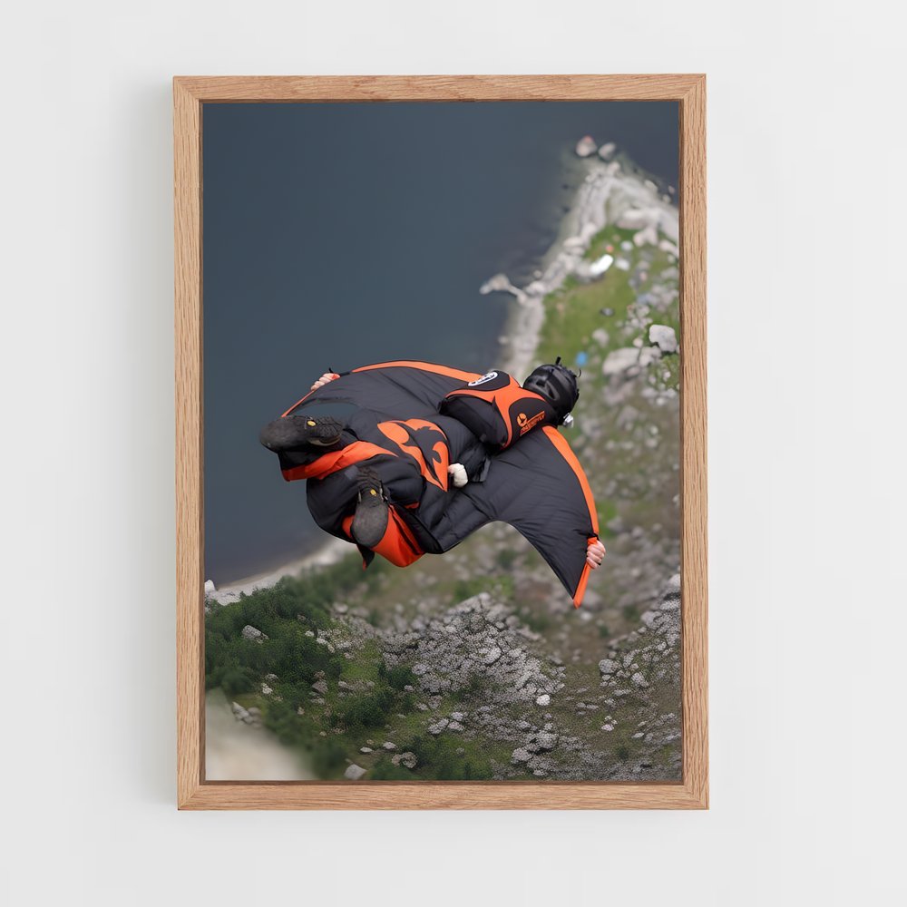 Poster Vol en Aigle – affiche Vol en wingsuit (vue 4)
